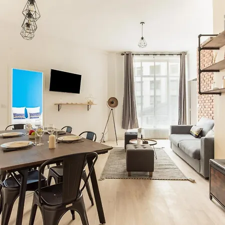Apartmán Lafayette - Gare Du Nord 8p Paříž